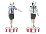 交通警察手勢信號圖解
